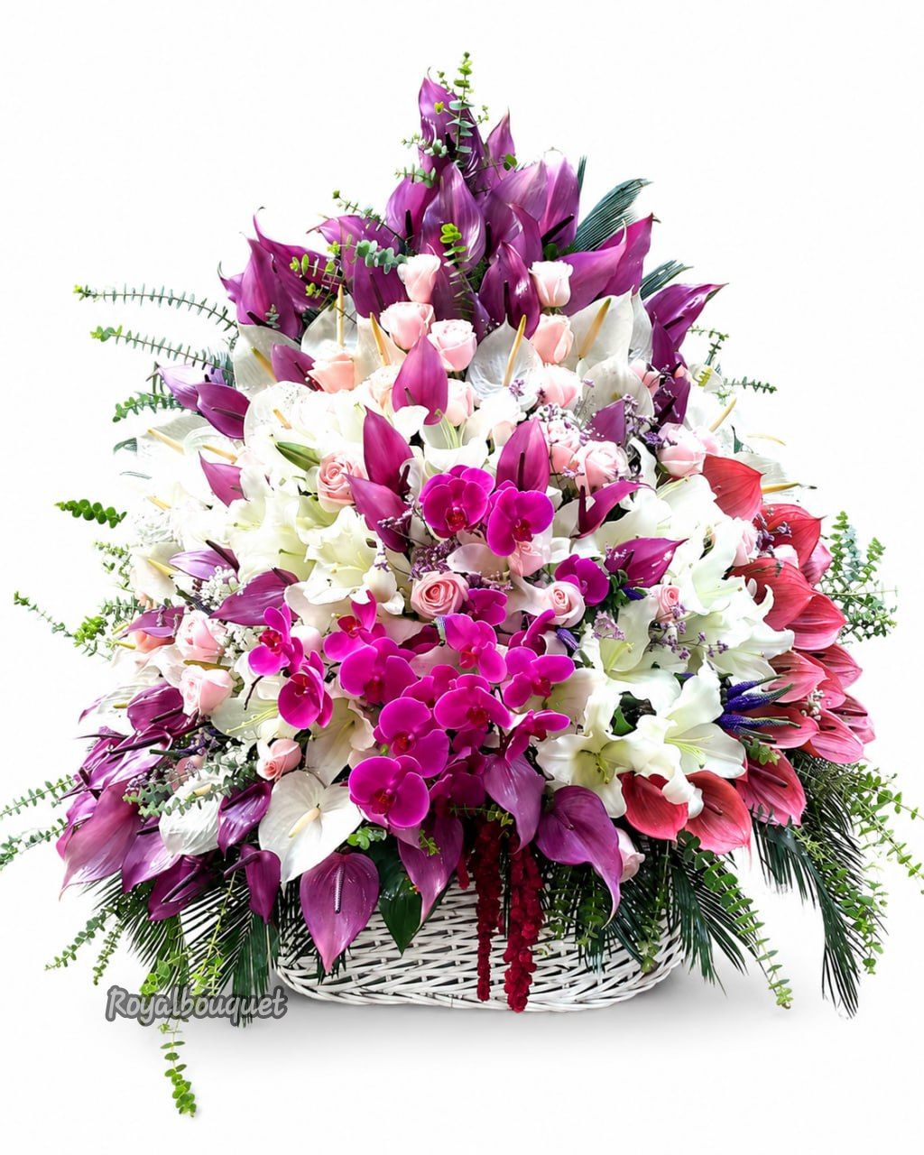 سبد گل کد R.s8
